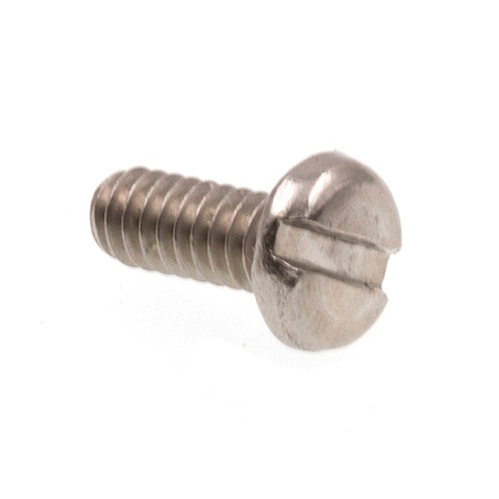 Prime-Line Machine Screw, Pan Head, Sltd Drive No. 3-48 X 1/4in 18-8 Stainless Steel 25PK 9134194